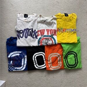 Overtime Tees adult size Small bundle of 7